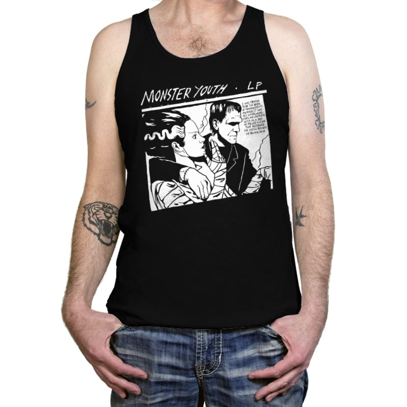 The Monster Youth - Tanktop Tanktop RIPT Apparel X-Small / Black