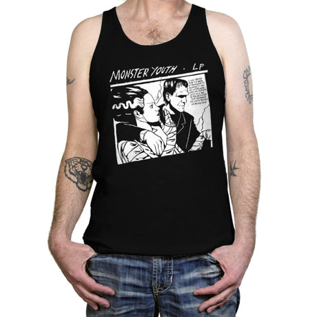 The Monster Youth - Tanktop Tanktop RIPT Apparel X-Small / Black
