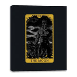 The Moon - Canvas Wraps Canvas Wraps RIPT Apparel 16x20 / Black