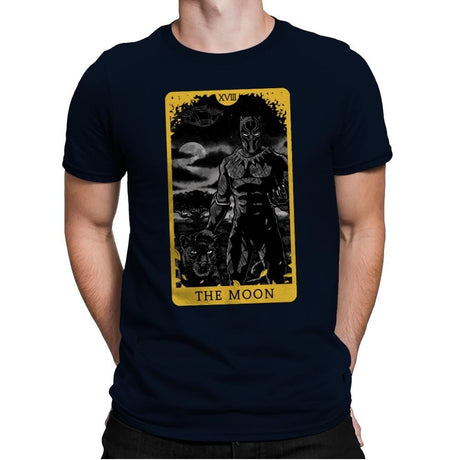 The Moon - Mens Premium T-Shirts RIPT Apparel Small / Midnight Navy