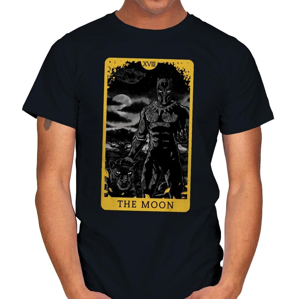 The Moon - Mens T-Shirts RIPT Apparel Small / Black