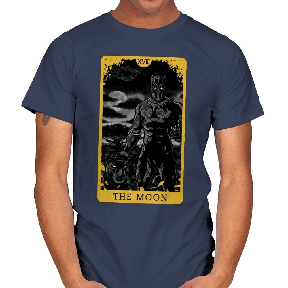 The Moon - Mens T-Shirts RIPT Apparel Small / Navy