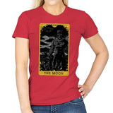 The Moon - Womens T-Shirts RIPT Apparel Small / Red