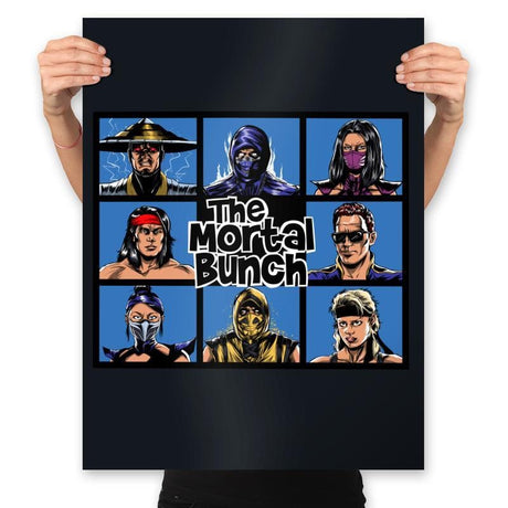 The Mortal Bunch - Prints Posters RIPT Apparel 18x24 / Black