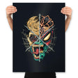 The Multiverse is Calling - Prints Posters RIPT Apparel 18x24 / Black