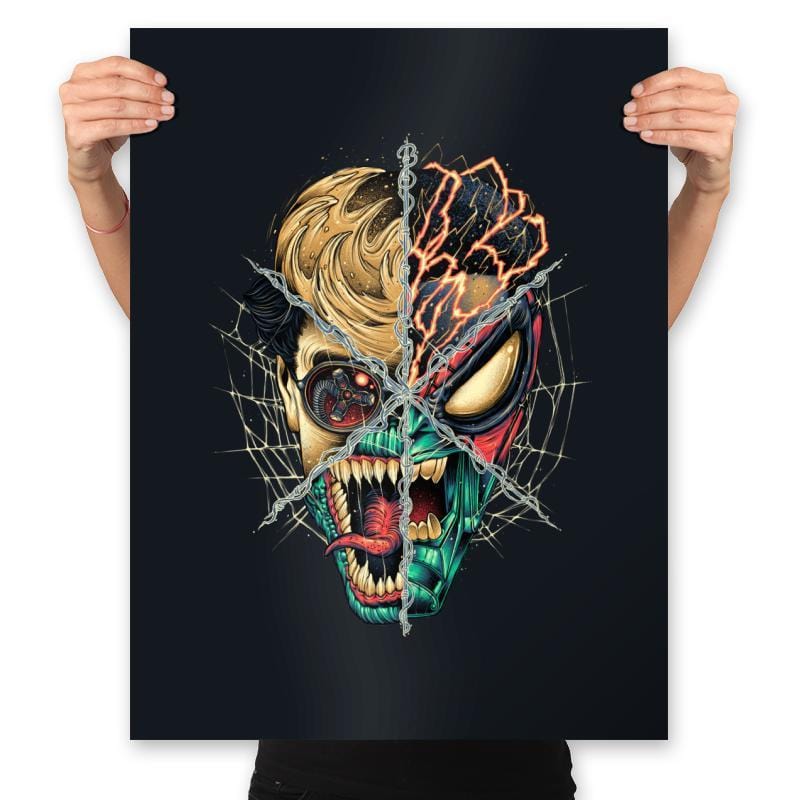 The Multiverse is Calling - Prints Posters RIPT Apparel 18x24 / Black