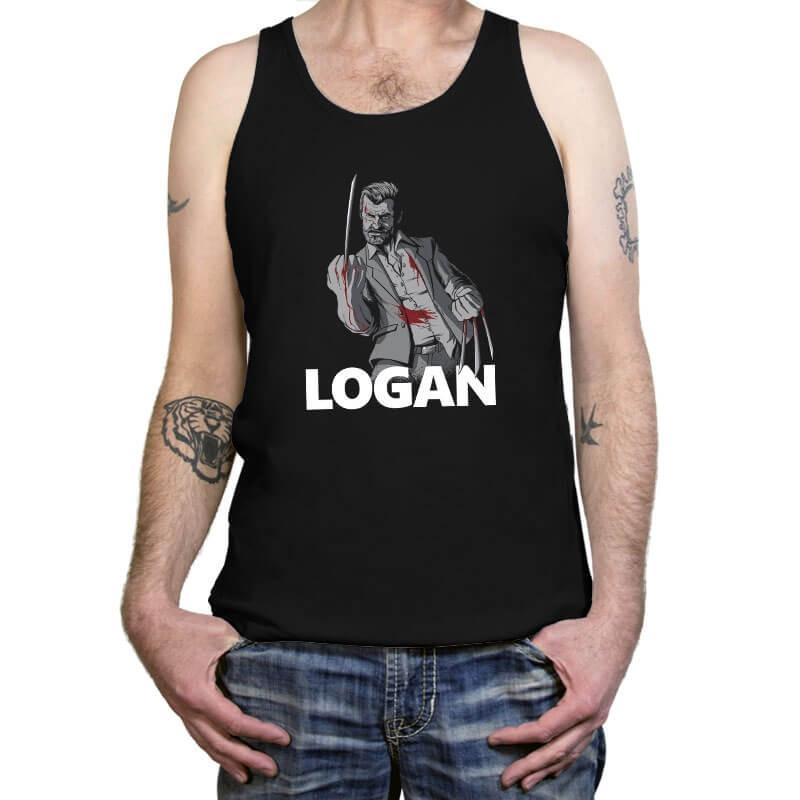 The Mutant in Black - Tanktop Tanktop RIPT Apparel