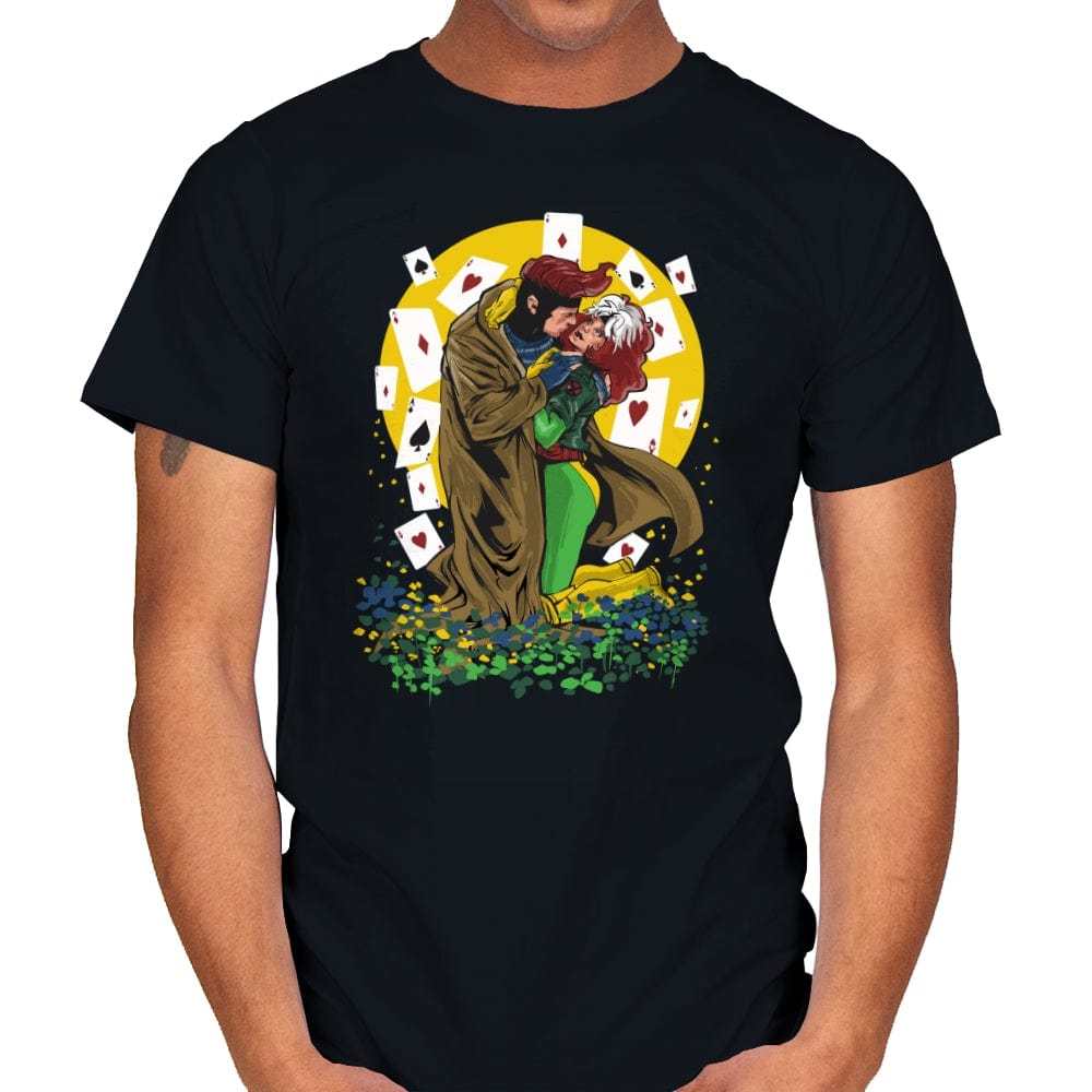 The Mutant Kiss - Mens T-Shirts RIPT Apparel Small / Black