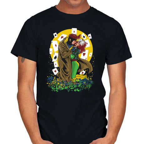 The Mutant Kiss - Mens T-Shirts RIPT Apparel Small / Black