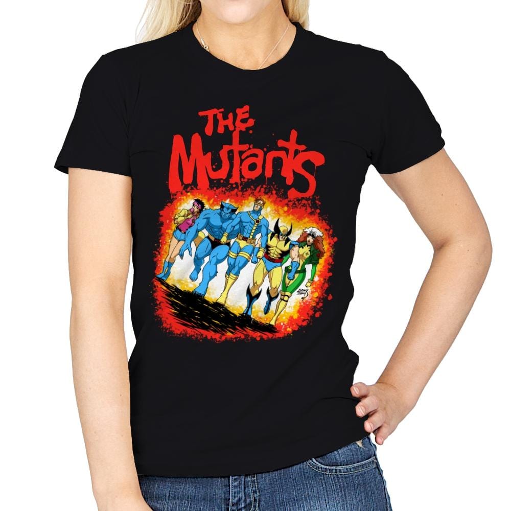 The Mutants - Womens T-Shirts RIPT Apparel Small / Black