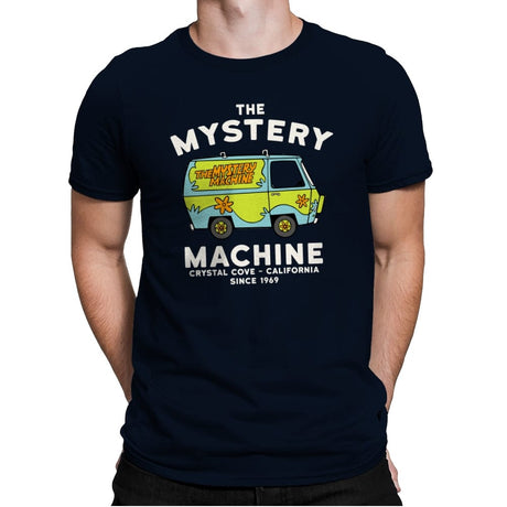 The Mystery Machine - Mens Premium T-Shirts RIPT Apparel Small / Midnight Navy