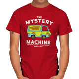 The Mystery Machine - Mens T-Shirts RIPT Apparel Small / Red