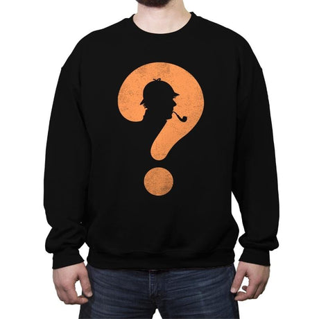 The Mystery Man - Crew Neck Sweatshirt Crew Neck Sweatshirt RIPT Apparel Small / Black