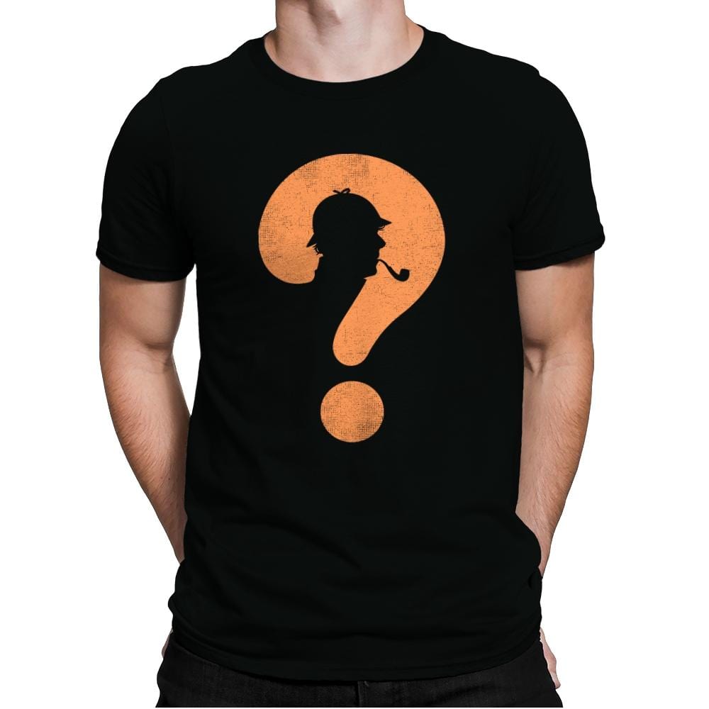 The Mystery Man - Mens Premium T-Shirts RIPT Apparel Small / Black