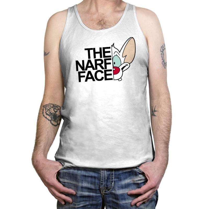 The Narf Face! - Tanktop Tanktop RIPT Apparel X-Small / White