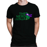 The Nerd Ninja - Mens Premium T-Shirts RIPT Apparel Small / Black