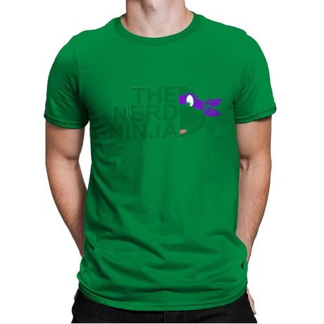 The Nerd Ninja - Mens Premium T-Shirts RIPT Apparel Small / Kelly