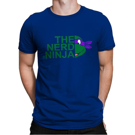 The Nerd Ninja - Mens Premium T-Shirts RIPT Apparel Small / Royal
