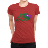 The Nerd Ninja - Womens Premium T-Shirts RIPT Apparel Small / Red