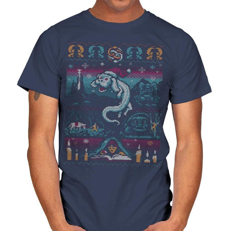 The Neverending Christmas - Mens T-Shirts RIPT Apparel Small / 202945