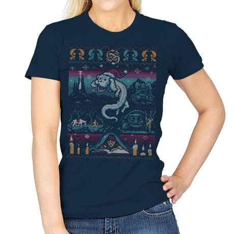 The Neverending Christmas - Womens T-Shirts RIPT Apparel Small / 202945
