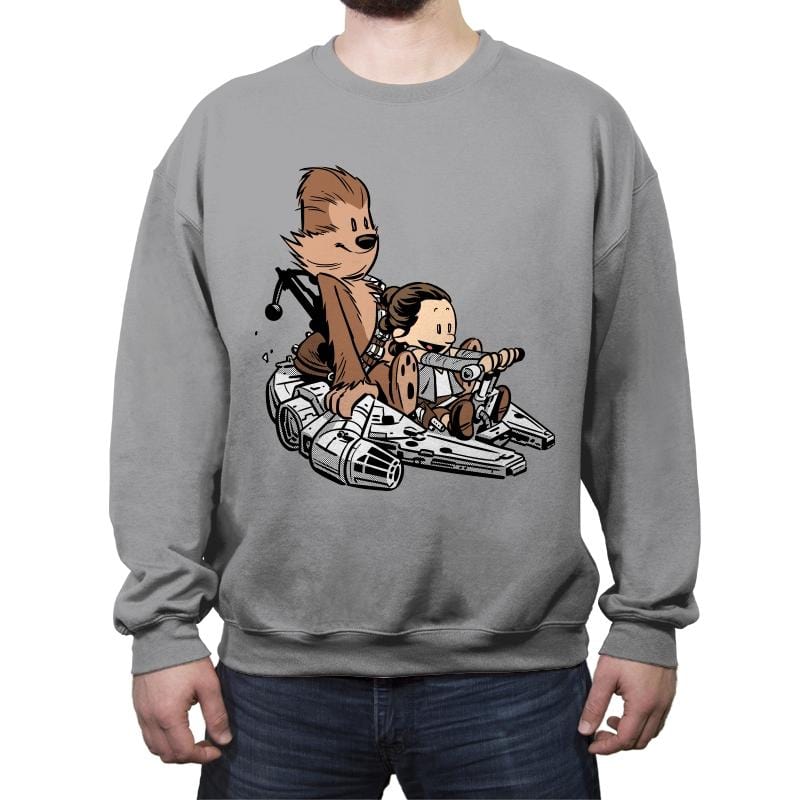 The New Pilot - Crew Neck Sweatshirt Crew Neck Sweatshirt RIPT Apparel