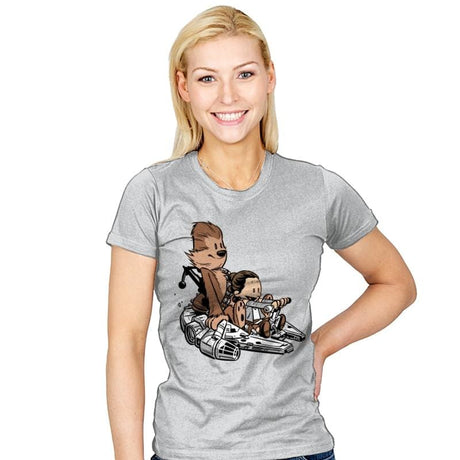 The New Pilot - Womens T-Shirts RIPT Apparel Small / Silver