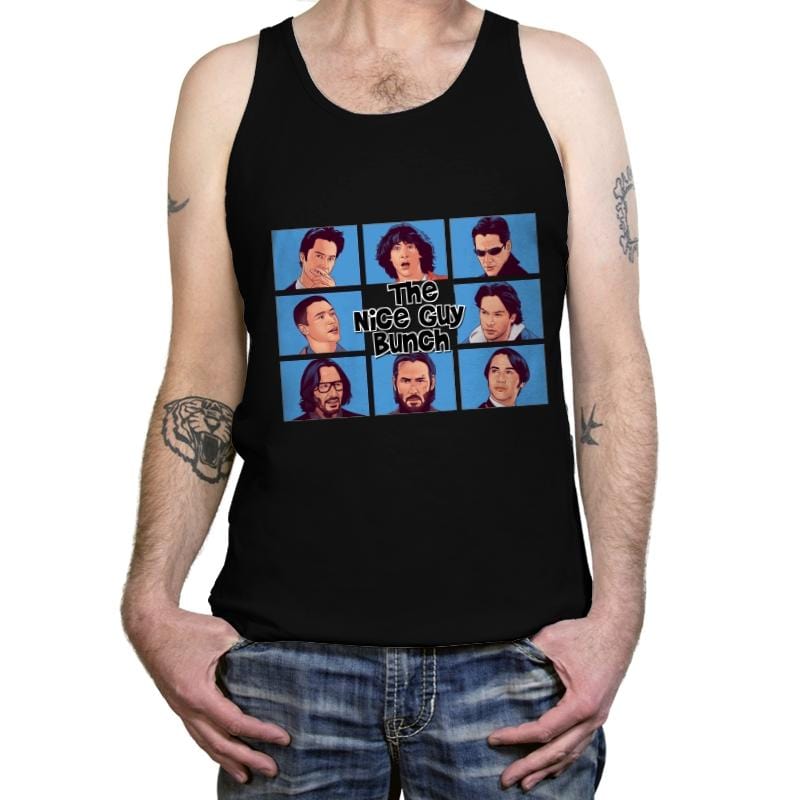 The Nice Guy Bunch - Tanktop Tanktop RIPT Apparel X-Small / Black