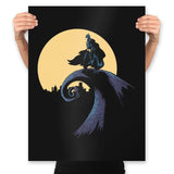 The Night Over - Prints Posters RIPT Apparel 18x24 / Black