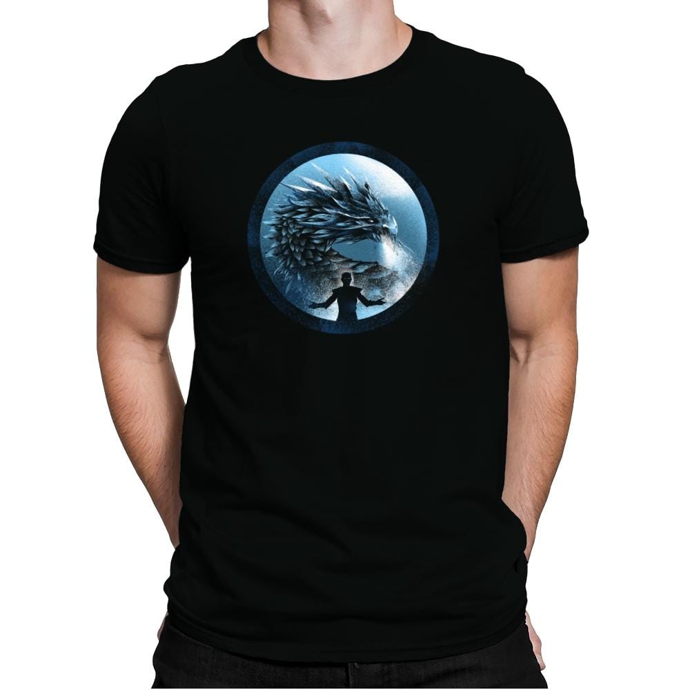 The Night's Dragon - Game of Shirts - Mens Premium T-Shirts RIPT Apparel Small / Black