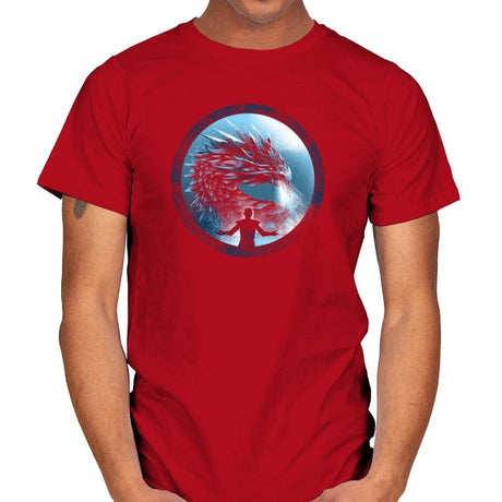 The Night's Dragon - Game of Shirts - Mens T-Shirts RIPT Apparel Small / Red