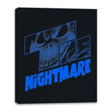 The Nightmare King - Canvas Wraps Canvas Wraps RIPT Apparel 16x20 / Black
