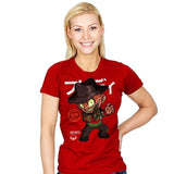 The Nightmare - Womens T-Shirts RIPT Apparel Small / Red