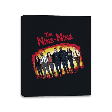 The Nine Nine - Canvas Wraps Canvas Wraps RIPT Apparel 11x14 / Black