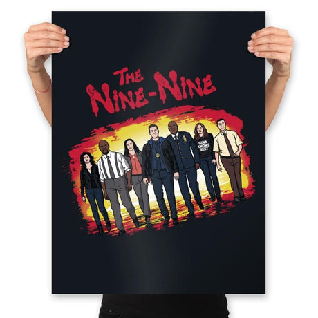 The Nine Nine - Prints Posters RIPT Apparel 18x24 / Black
