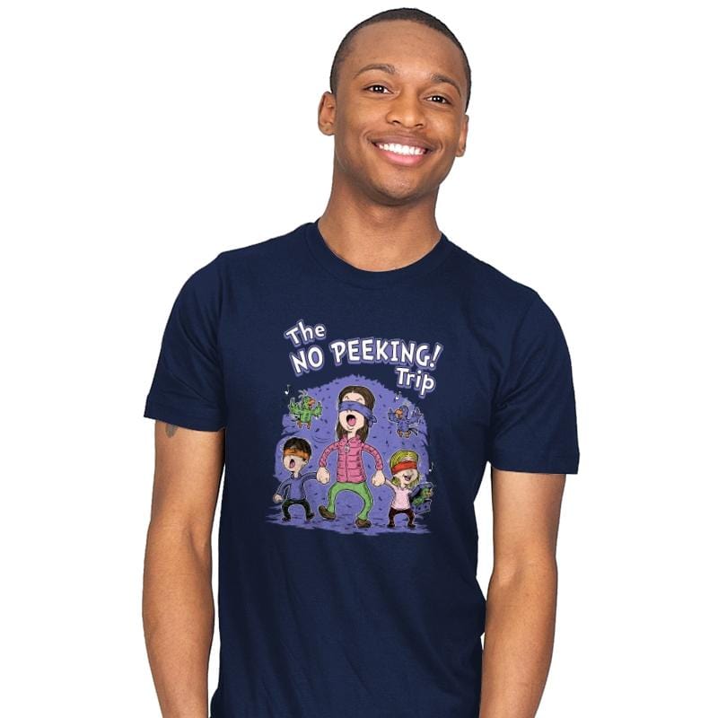 The no peeking trip - Mens T-Shirts RIPT Apparel