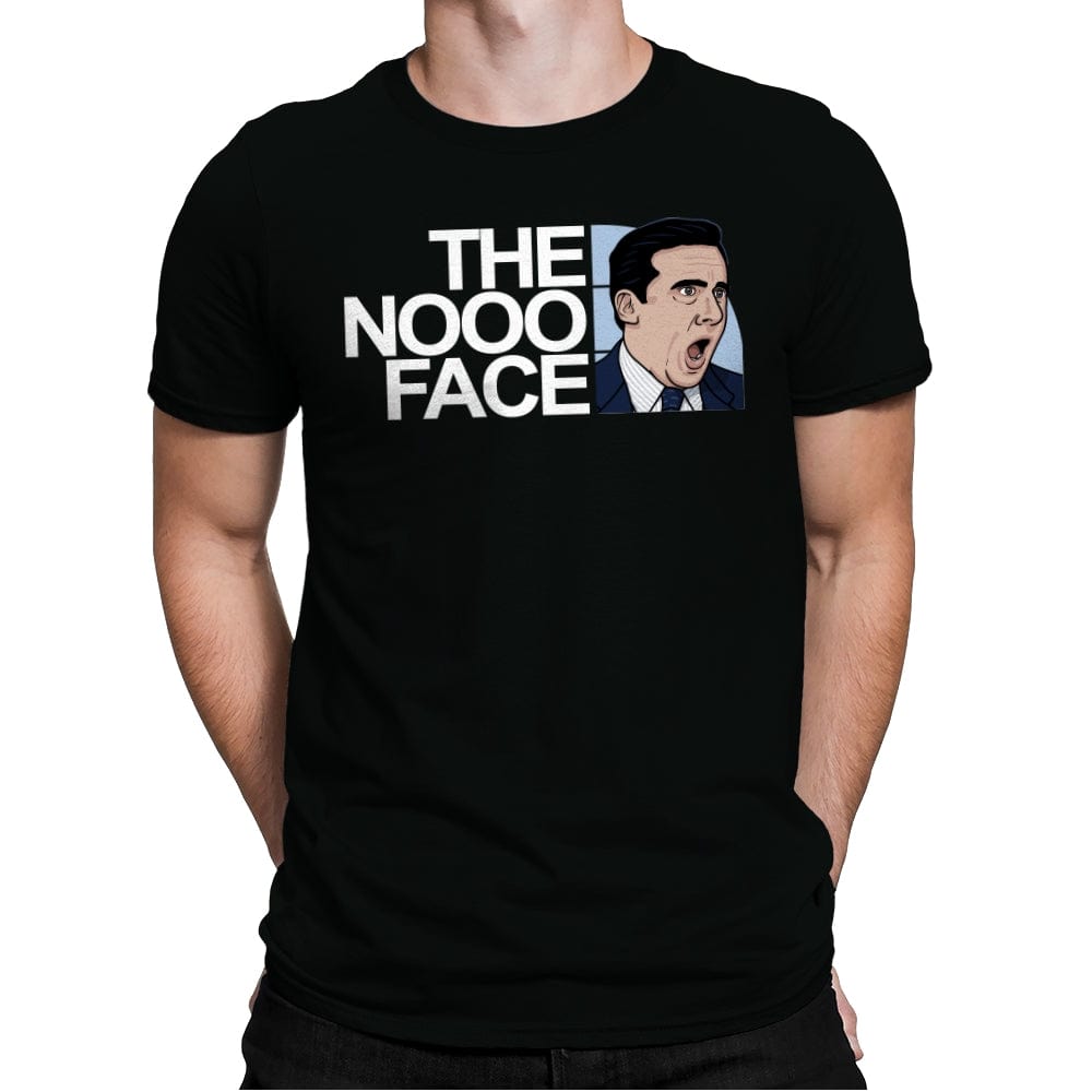 The Nooo Face! - Mens Premium T-Shirts RIPT Apparel Small / Black