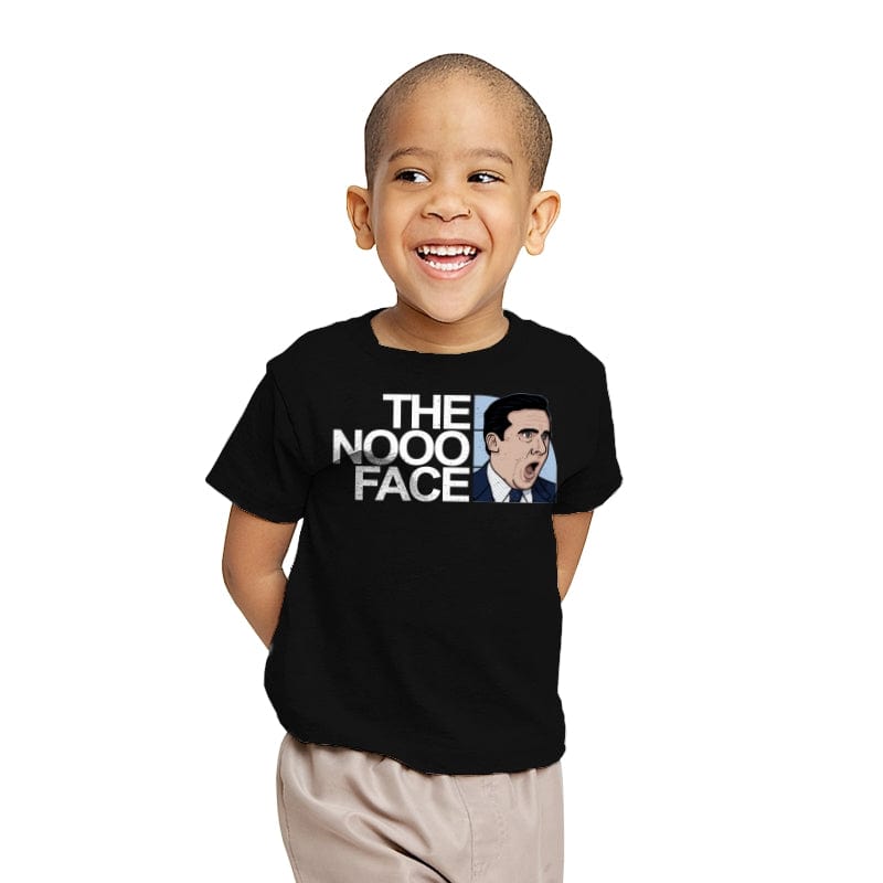 The Nooo Face! - Youth T-Shirts RIPT Apparel X-small / Black