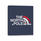 The North Pole - Canvas Wraps Canvas Wraps RIPT Apparel 11x14 / Navy