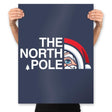 The North Pole - Prints Posters RIPT Apparel 18x24 / Navy