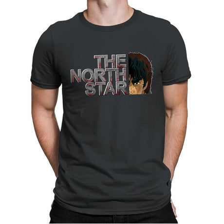 The North Star - Mens Premium T-Shirts RIPT Apparel Small / Heavy Metal