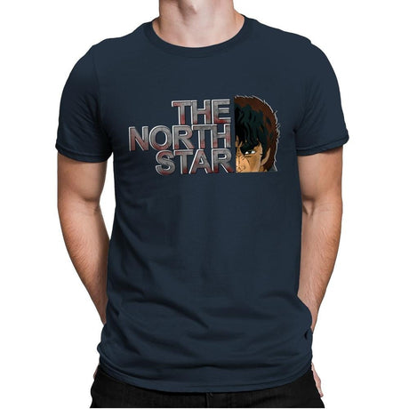 The North Star - Mens Premium T-Shirts RIPT Apparel Small / Indigo