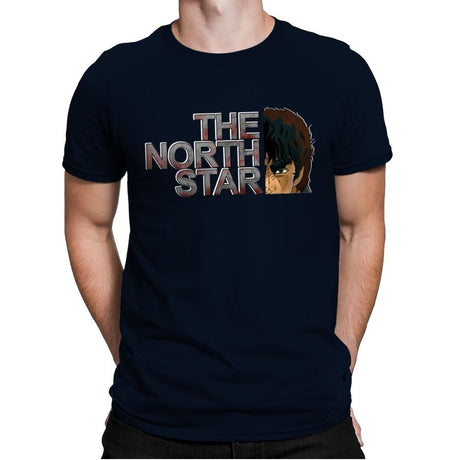 The North Star - Mens Premium T-Shirts RIPT Apparel Small / Midnight Navy