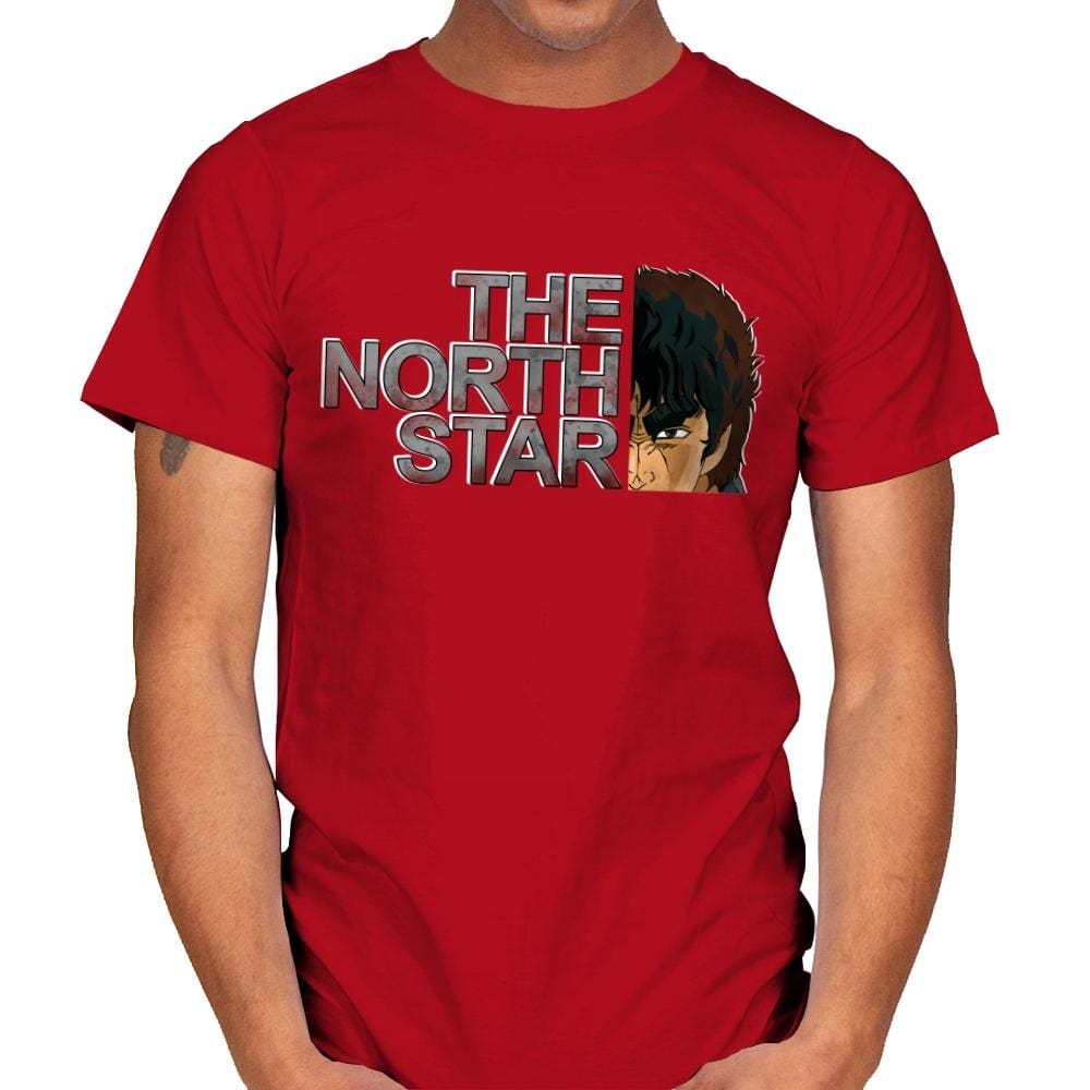 The North Star - Mens T-Shirts RIPT Apparel Small / Red