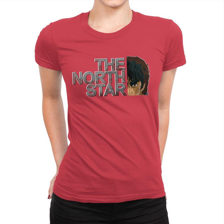 The North Star - Womens Premium T-Shirts RIPT Apparel Small / Red