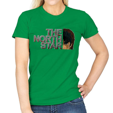 The North Star - Womens T-Shirts RIPT Apparel Small / Irish Green