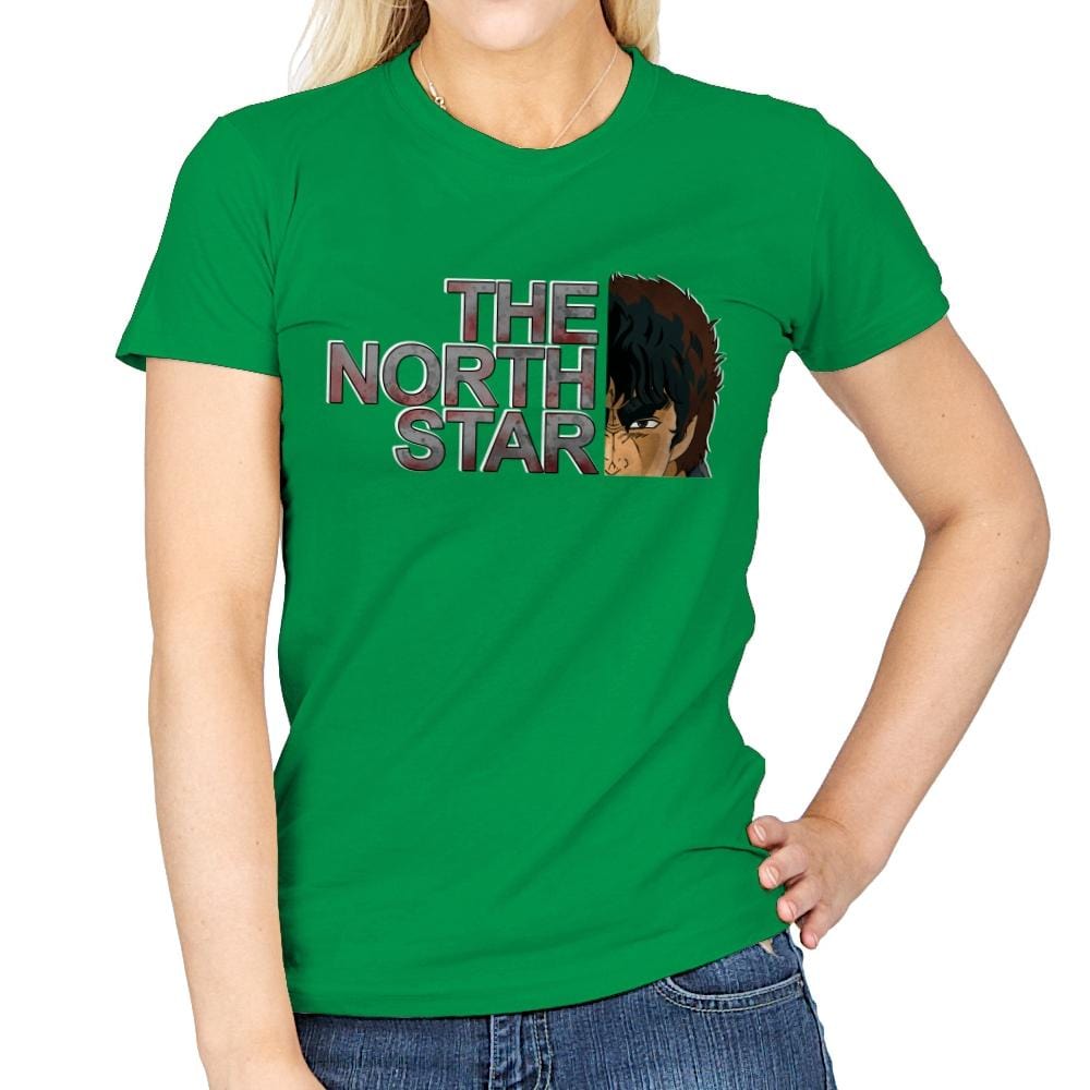 The North Star - Womens T-Shirts RIPT Apparel Small / Irish Green