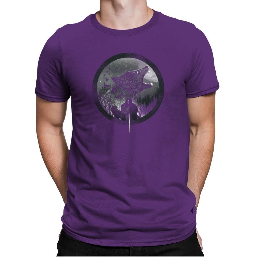 The Northern King - Game of Shirts - Mens Premium T-Shirts RIPT Apparel Small / Purple Rush