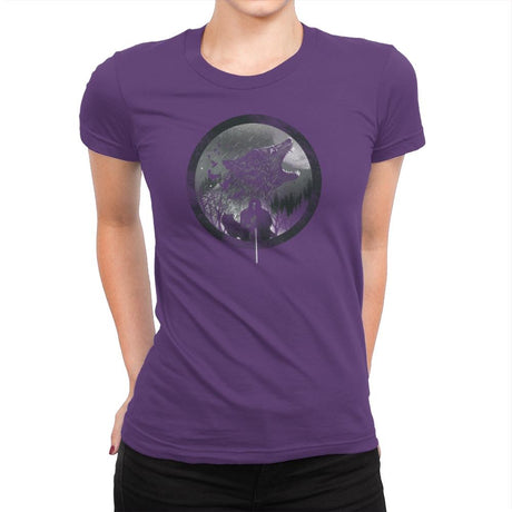The Northern King - Game of Shirts - Womens Premium T-Shirts RIPT Apparel Small / Purple Rush