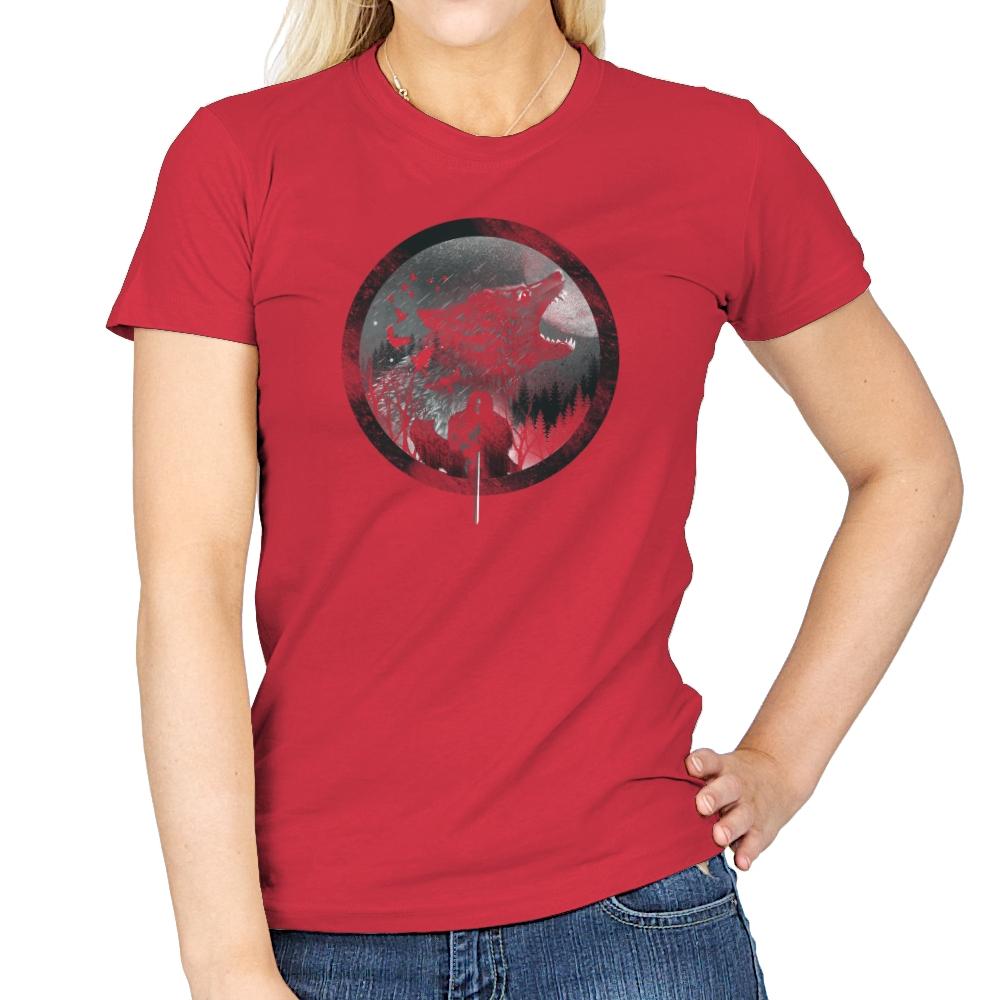 The Northern King - Game of Shirts - Womens T-Shirts RIPT Apparel Small / Red